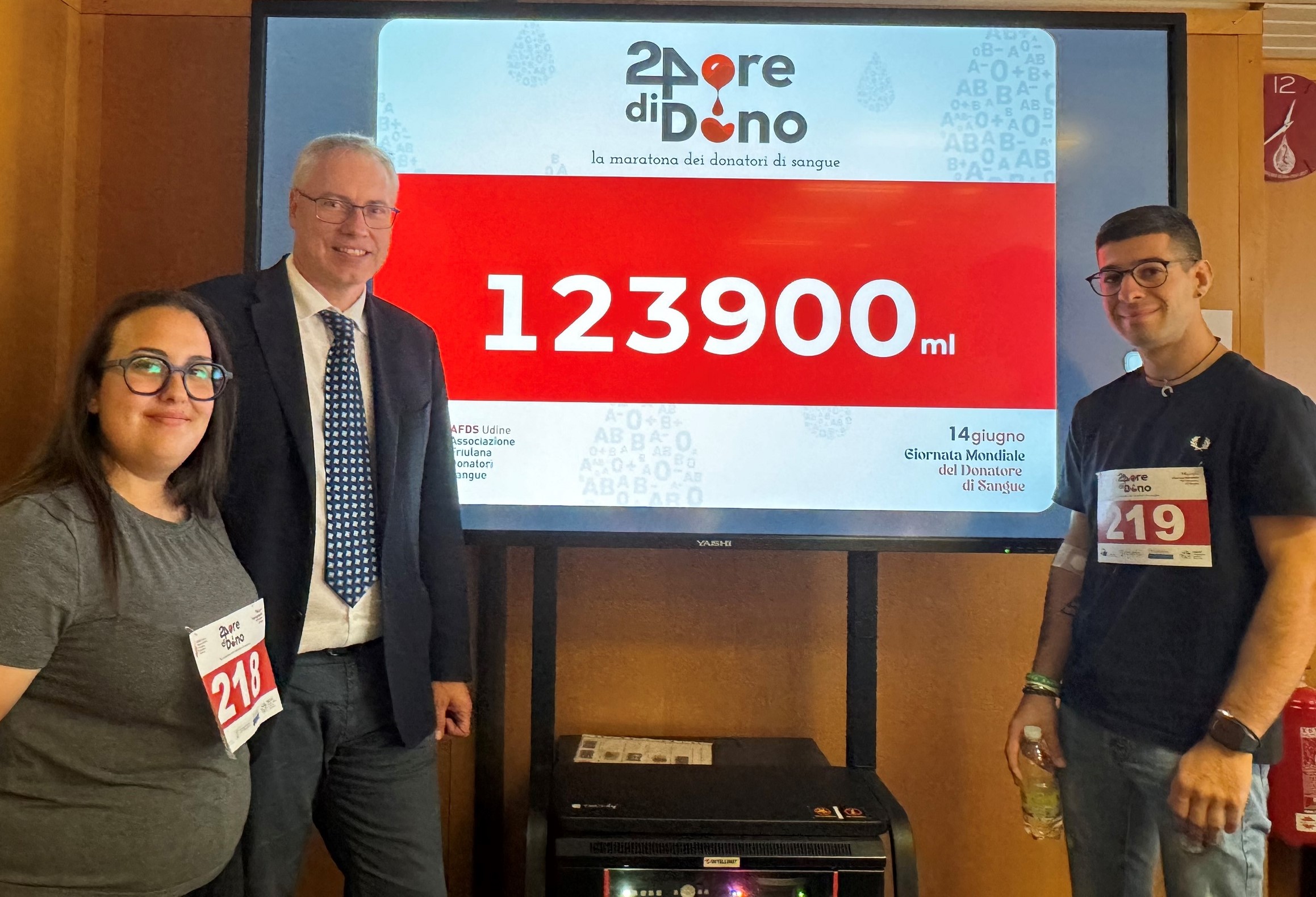 DONO DEL SANGUE. BORDIN: MARATONA GIOVANI AFDS UD ORGOGLIO PER IL FVG
